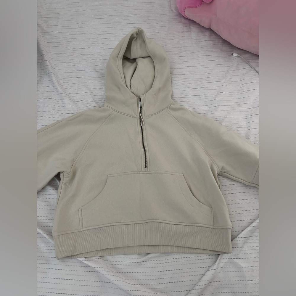 Target Women's Beige Hoodie Jacket